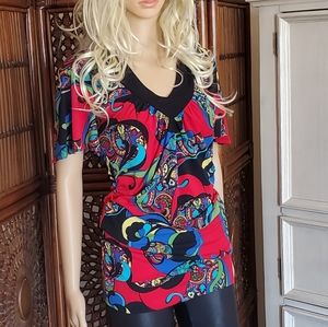 BISOU BISOU Top, Tunic, Dress Sz Sm